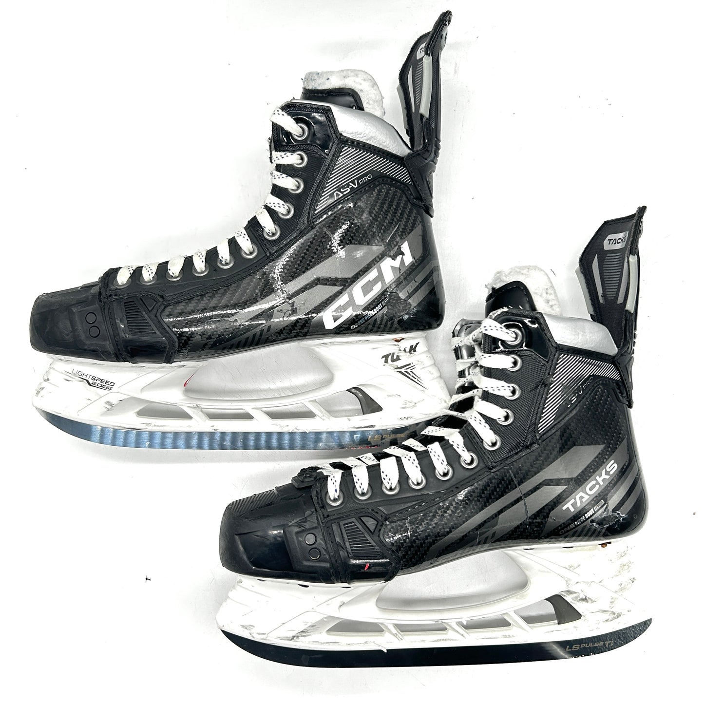 CCM Tacks AS-V Pro - Used NHL Pro Stock Skates - Eric Robinson - Size 8.5
