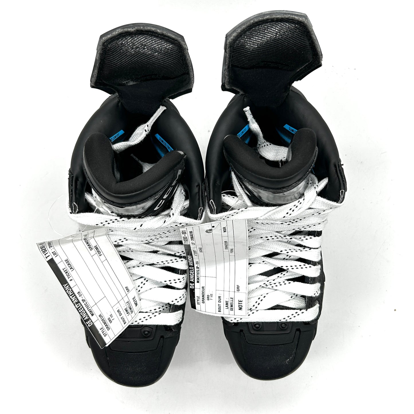 CCM Jetspeed FT6 Pro - NHL Pro Stock Skates - Tony De Angelo - Size 7.5