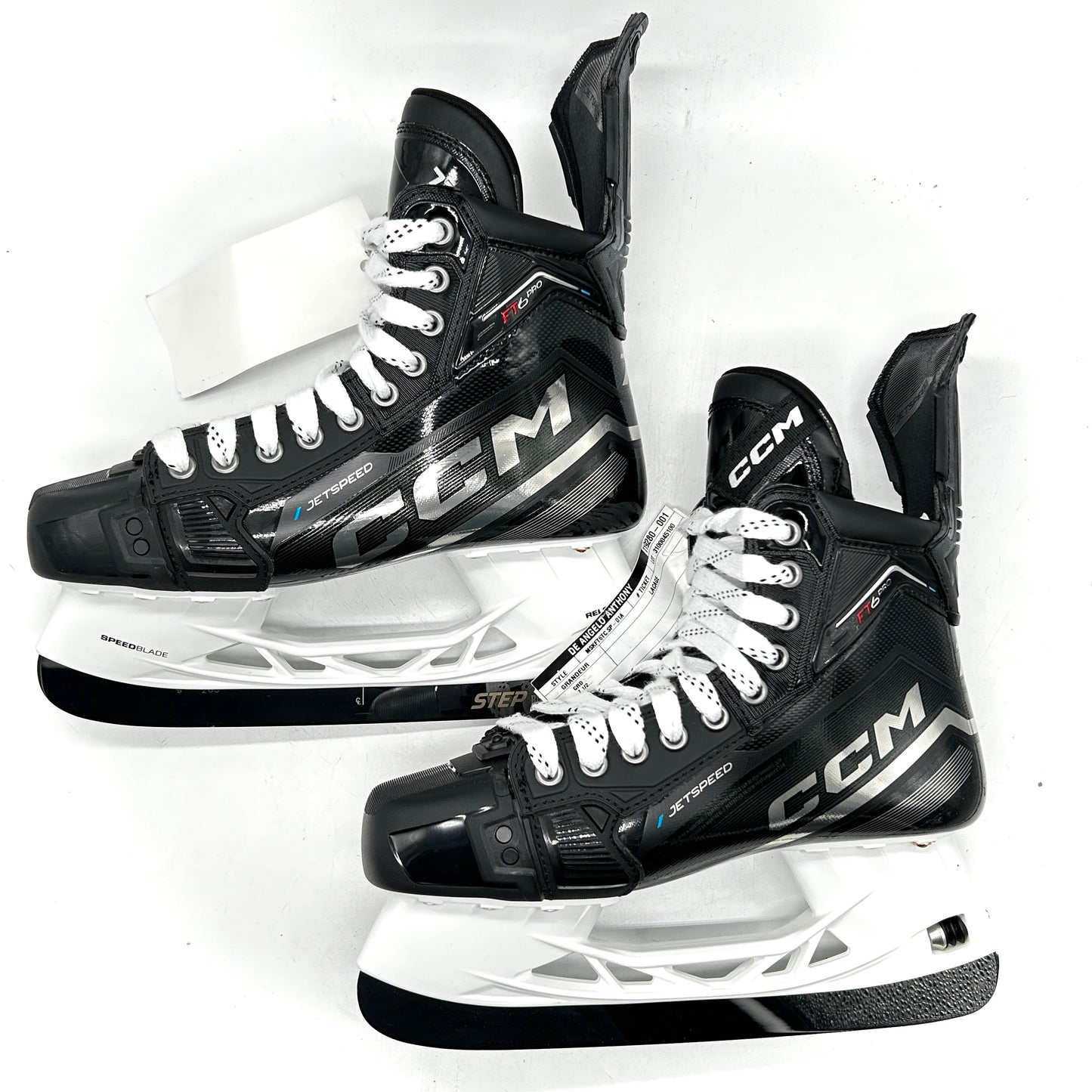 CCM Jetspeed FT6 Pro - NHL Pro Stock Skates - Tony De Angelo - Size 7.5