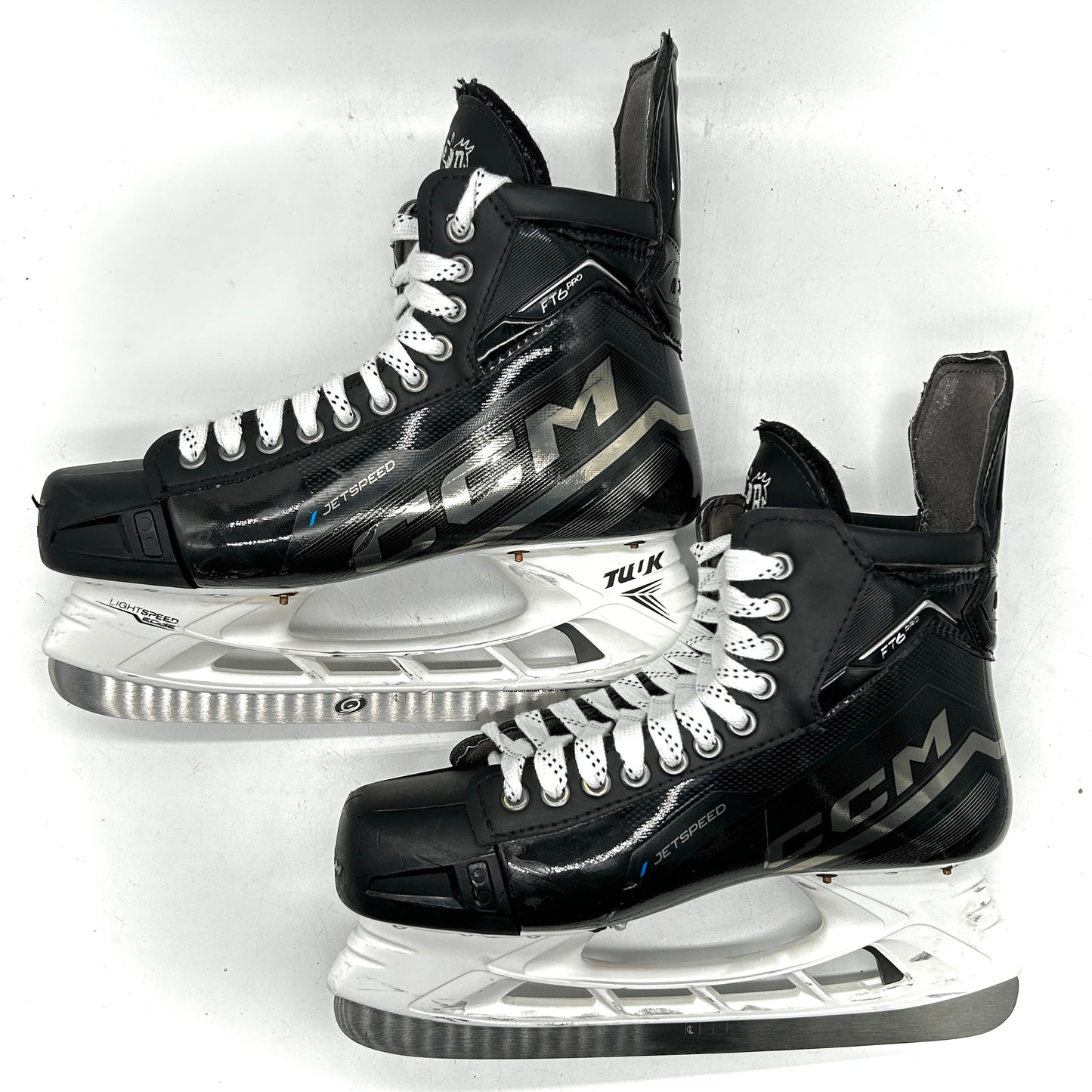 CCM Jetspeed FT6 Pro - Used NHL Pro Stock Skates - Brent Burns - Size 10 #2