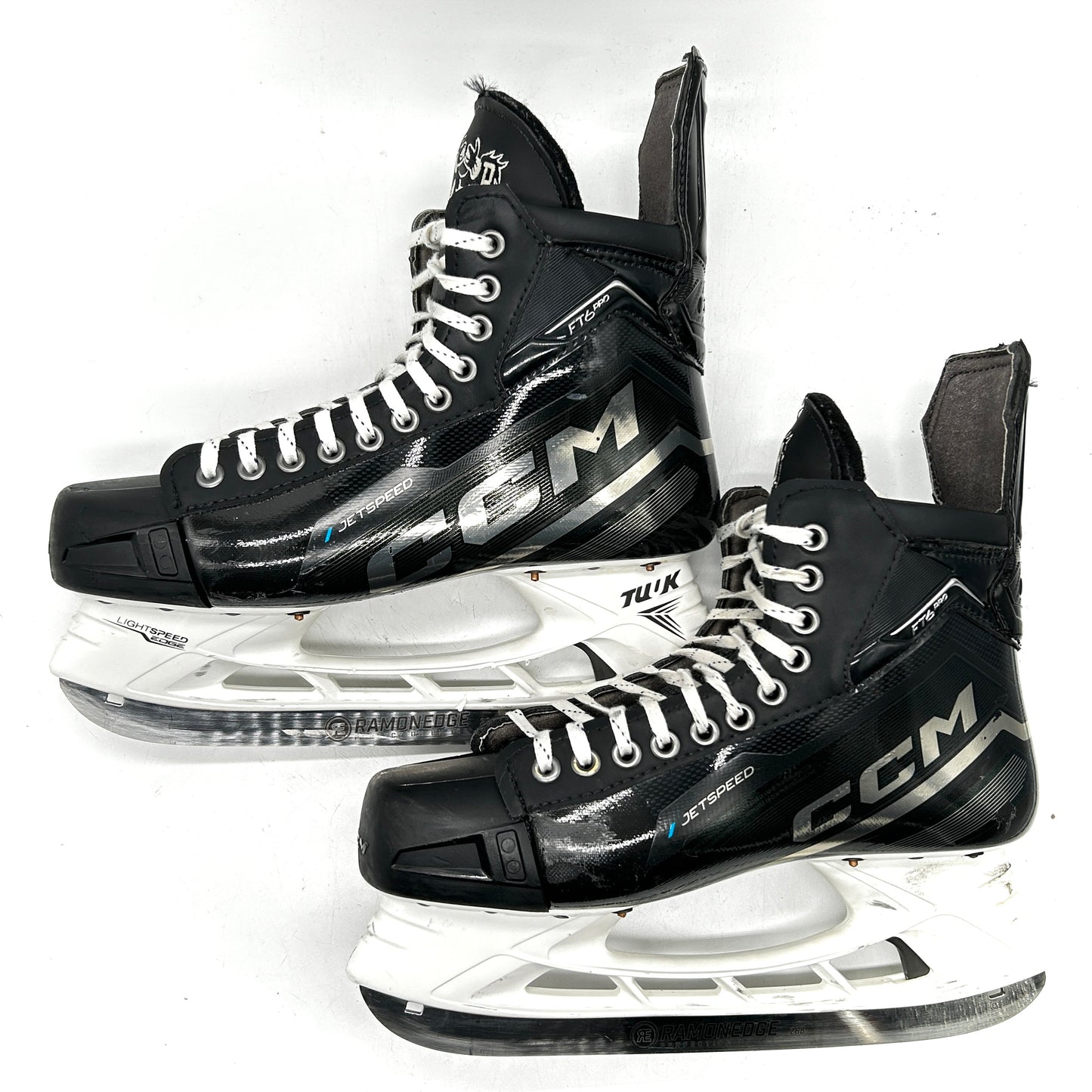 CCM Jetspeed FT6 Pro - Used NHL Pro Stock Skates - Brent Burns - Size 10 #3