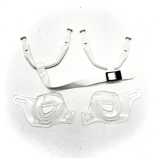 CCM Tacks - Ear Guards & Loops (White)