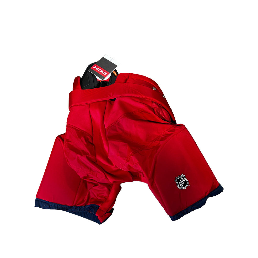 CCM HPTK - NHL Pro Stock Hockey Pants - Columbus Blue Jackets (Red/Blue)