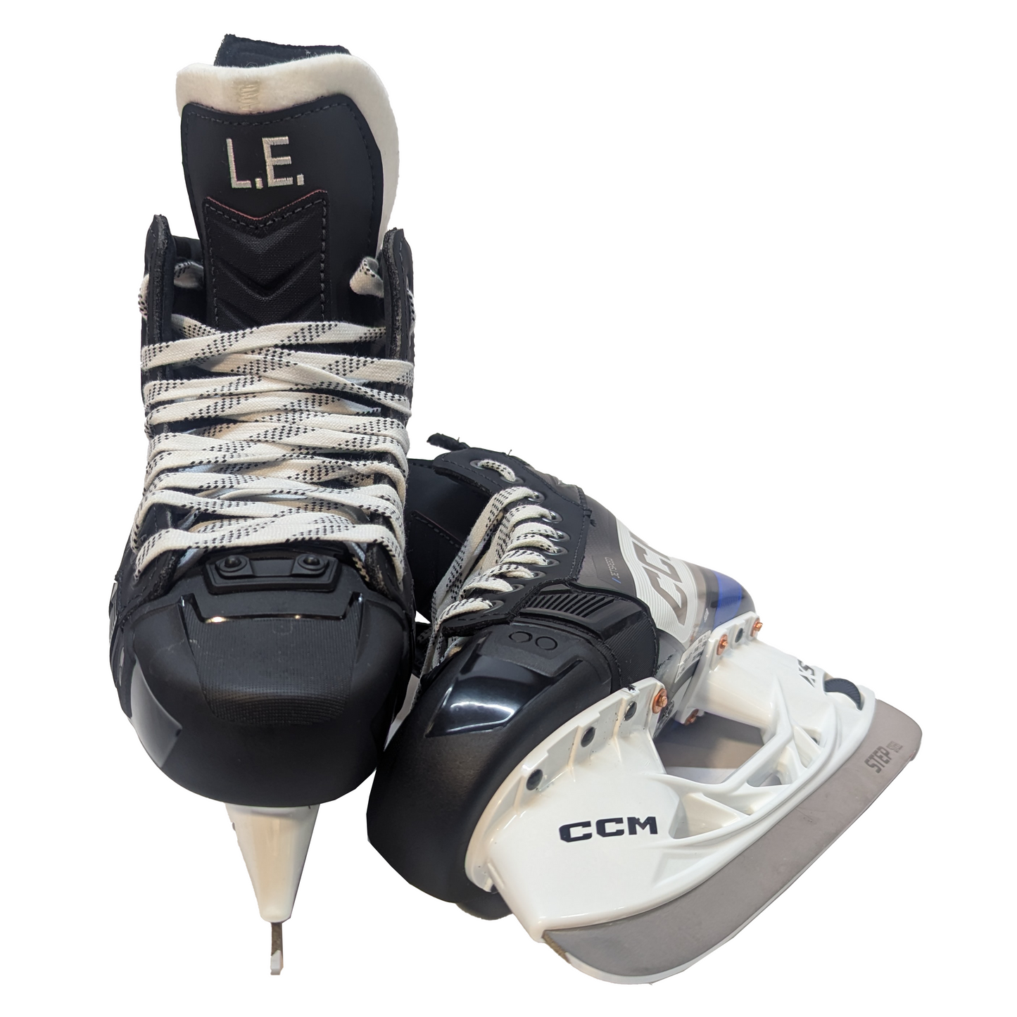 CCM Jetspeed FT6 Pro - Pro Stock Hockey Skates - Size 7R (Blue/White)