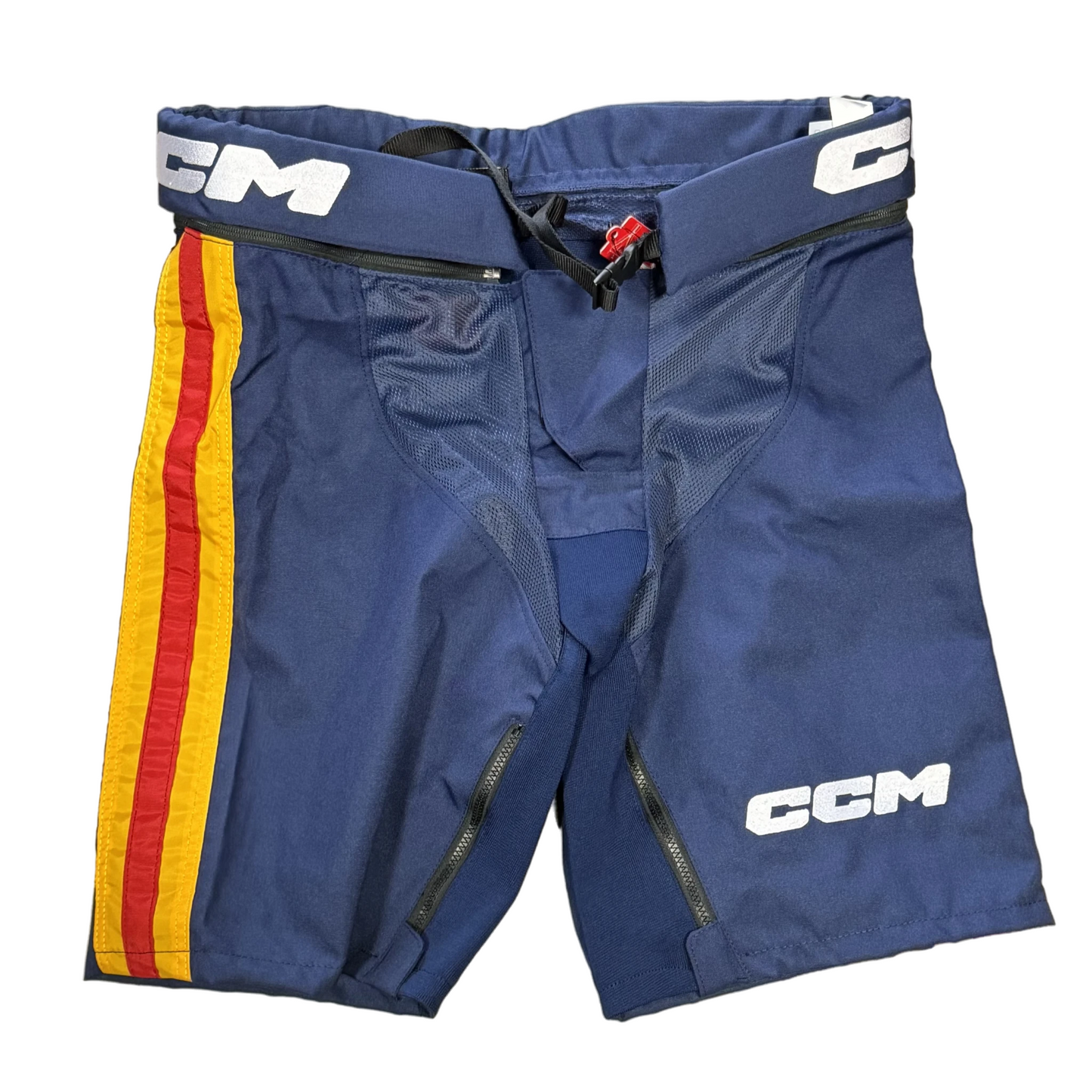 CCM PPPTKCV2 - Pro Stock Pant Shell (Navy/Yellow/Red)