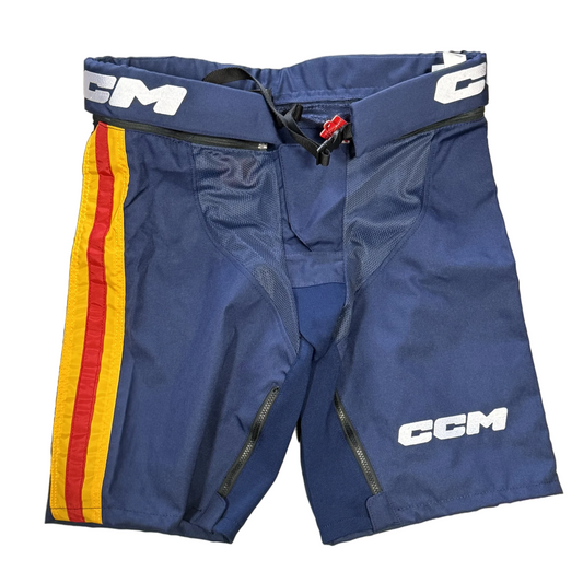 CCM PPPTKCV2 - Pro Stock Pant Shell (Navy/Yellow/Red)