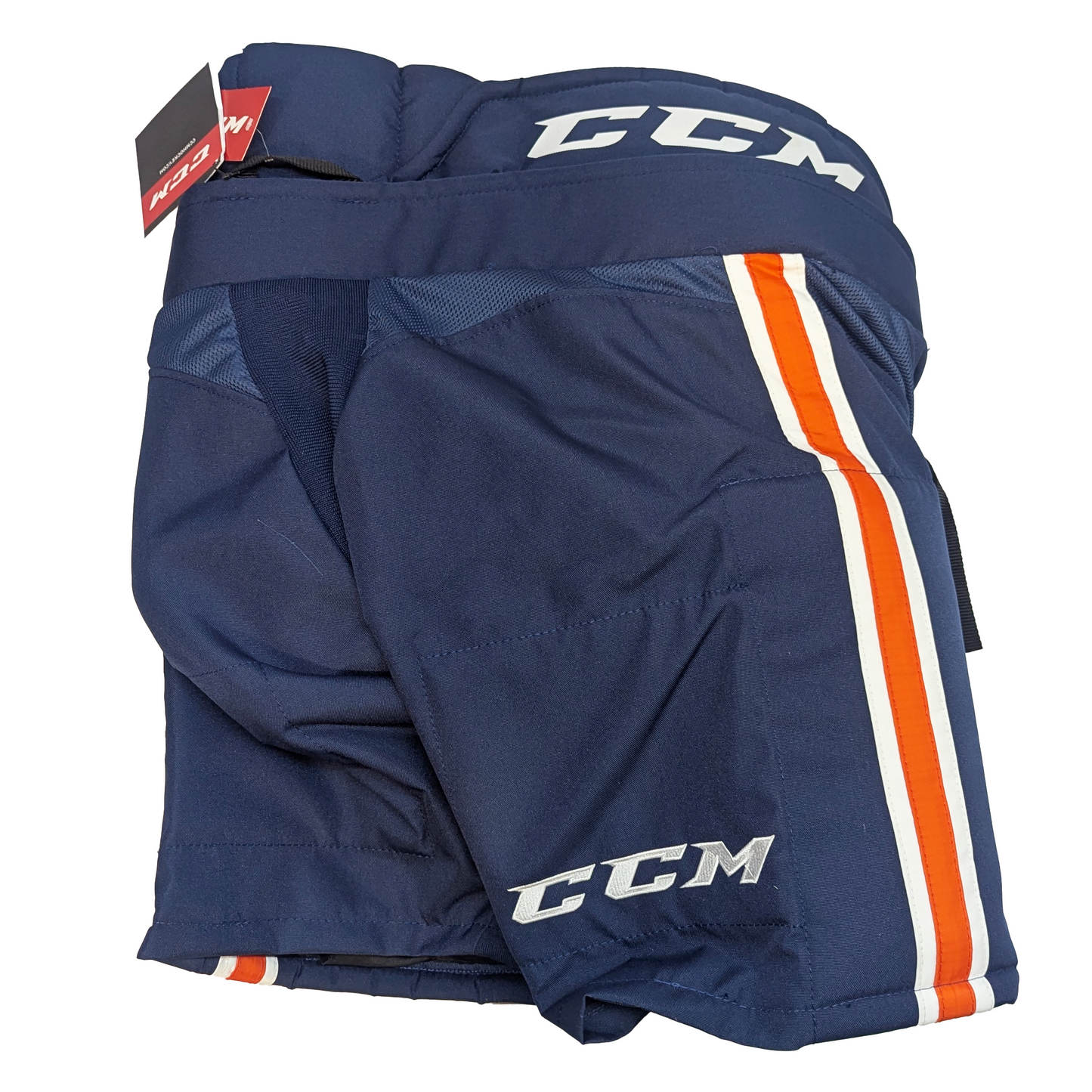 CCM HP31 - WHL Pro Stock Hockey Pants (Navy/Orange/White)