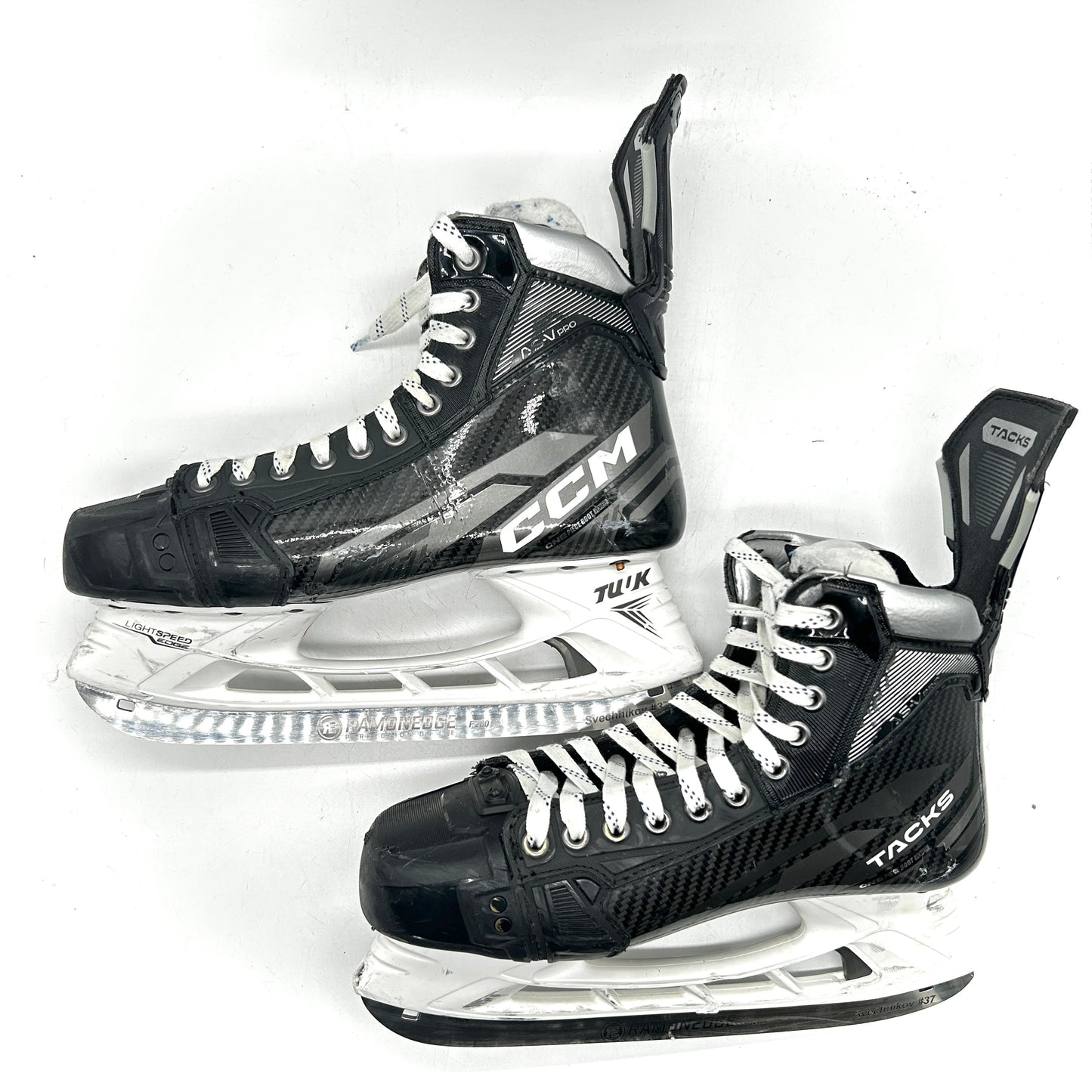 CCM Tacks AS-V Pro - Used NHL Pro Stock Skates - Eric Robinson - Size 8.5 #4