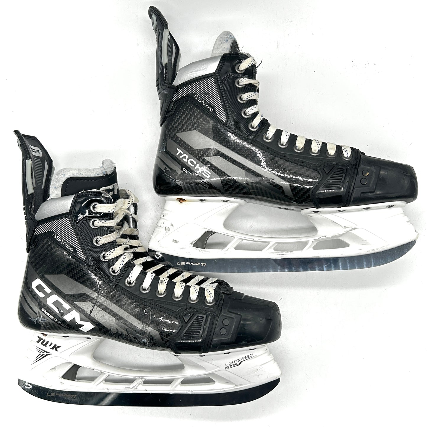 CCM Tacks AS-V Pro - Used NHL Pro Stock Skates - Eric Robinson - Size 8.5 #5