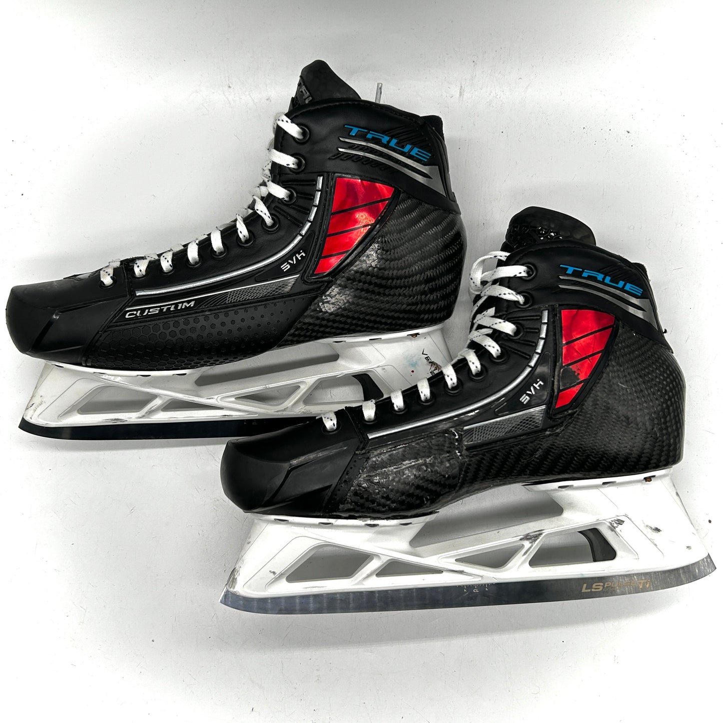 TRUE Pro Custom - Used NHL Pro Stock Goalie Skates - Pyotr Kochetkov - Size 11