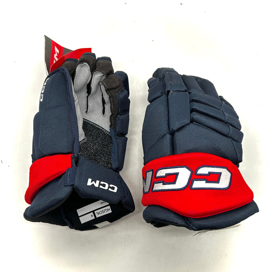CCM HGJSCHL - Pro Stock Hockey Glove (Navy/Red)