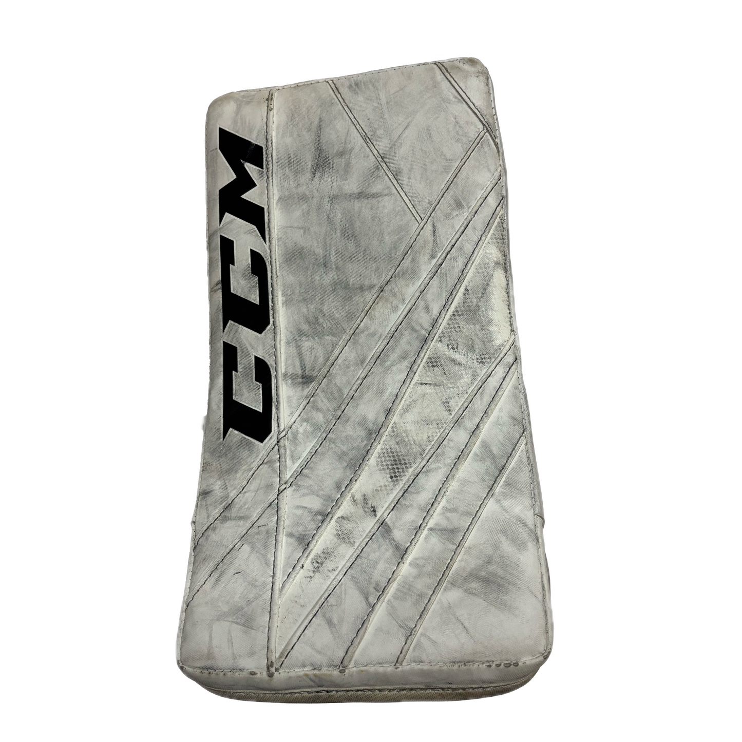 CCM Extreme Flex 5.5 - Used Full Right Junior Goalie Blocker (White)