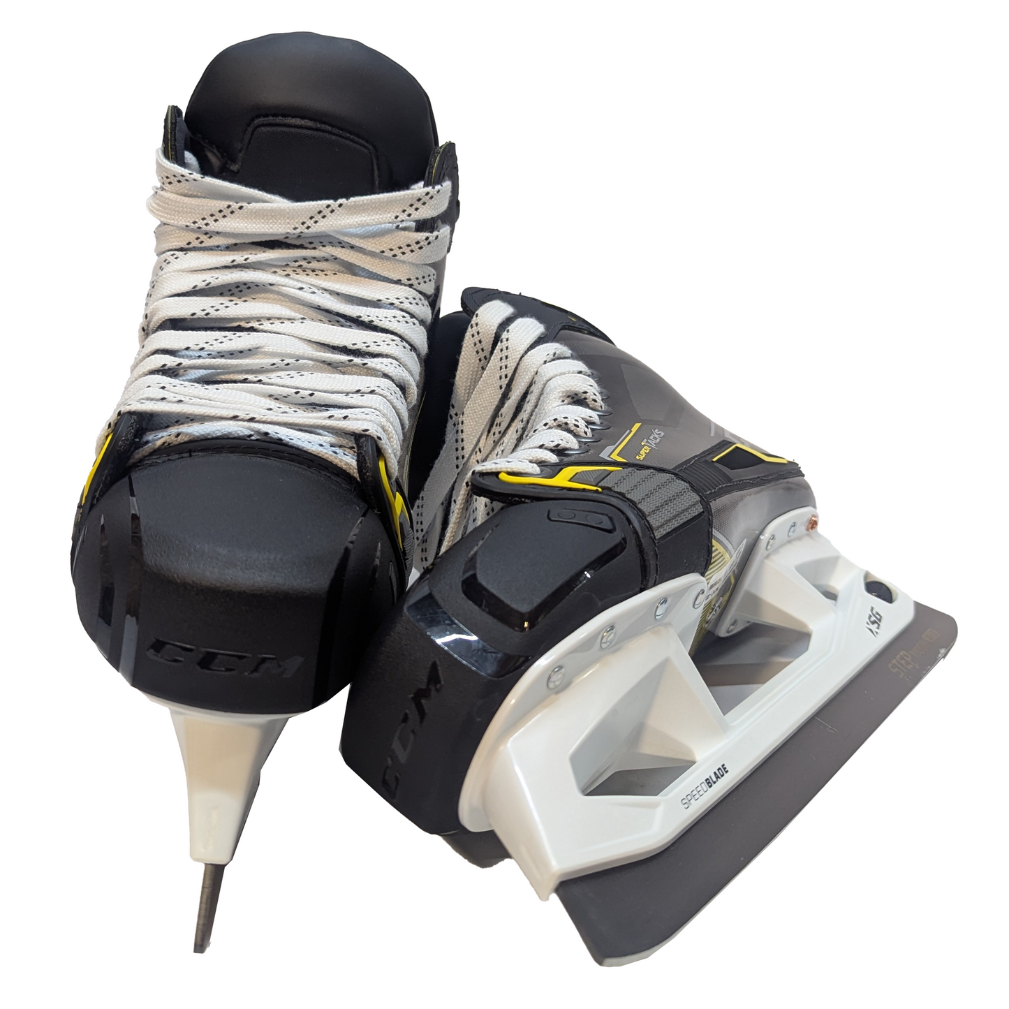 CCM SuperTacks AS3 Pro - AHL Pro Stock Hockey Goalie Skates - Size 12EE
