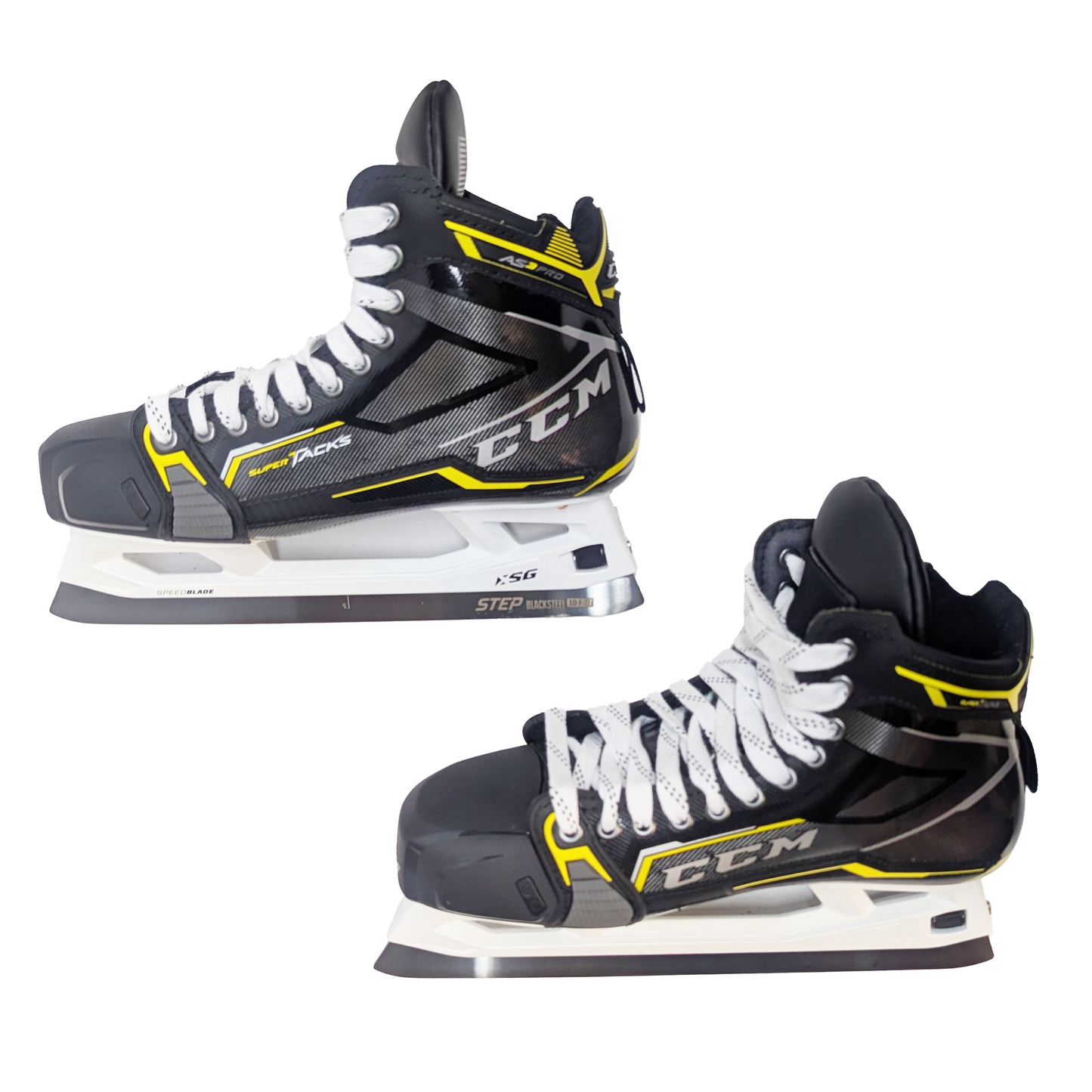 CCM SuperTacks AS3 Pro - AHL Pro Stock Hockey Goalie Skates - Size 12EE