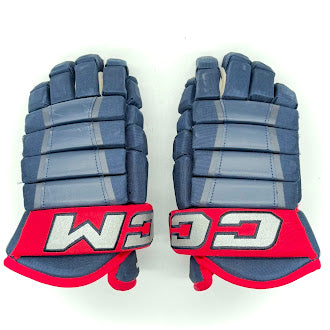 CCM HG97 - Used Pro Stock Glove - Cole Clayton (Navy/Red)