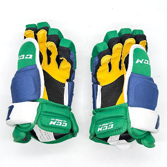 CCM HG97 - NHL Pro Stock Glove - Teuvo Teravainen (Blue/Green/White)